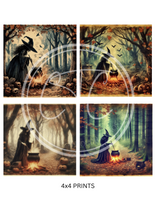 Woods Witch Printable Bundle Minis 4x4