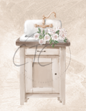 Vintage Floral Bathroom Printable