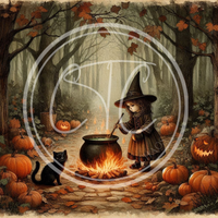 Girl Witch 4 Printable Bundle 10.5x10.5