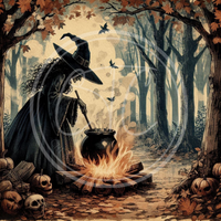 Woods Witch Printable Bundle Minis 4x4