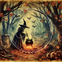 Woods Witch Printable Bundle Minis 4x4