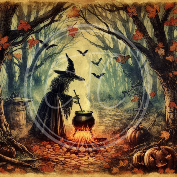 Woods Witch 4 Printable Bundle 10.5x10.5