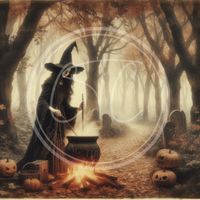 Woods Witch Printable Bundle Minis 4x4