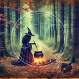 Woods Witch Printable Bundle Minis 4x4