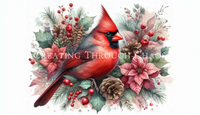 Winter Cardinal 3 Printable