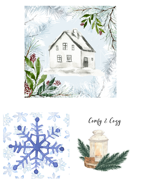 Small Collage Winter Printables