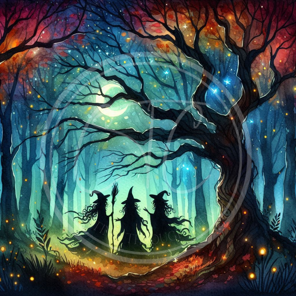 Forest Witches Printable