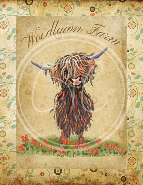 Highland Cow Printable