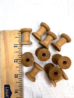 Small Wooden Spools
