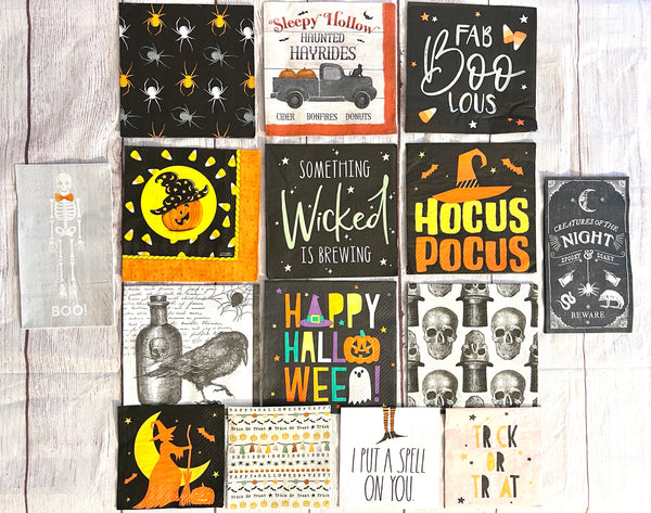 Halloween Napkin Bundle 2