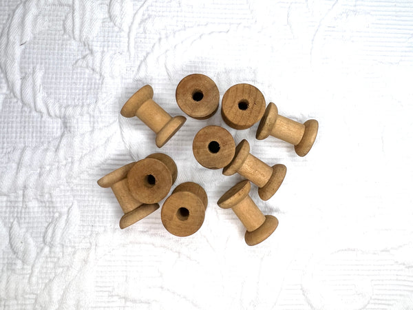 Small Wooden Spools