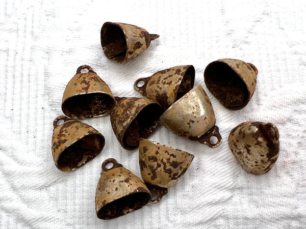 Rusty Cow Bell Set of 10