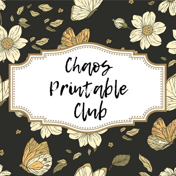 Chaos Printable Club