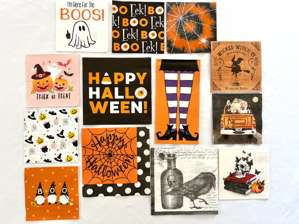 Halloween Spooky Napkin Bundle