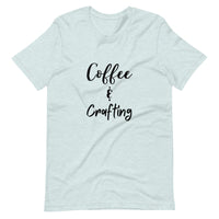 Coffee & Crafting Short-Sleeve Unisex T-Shirt